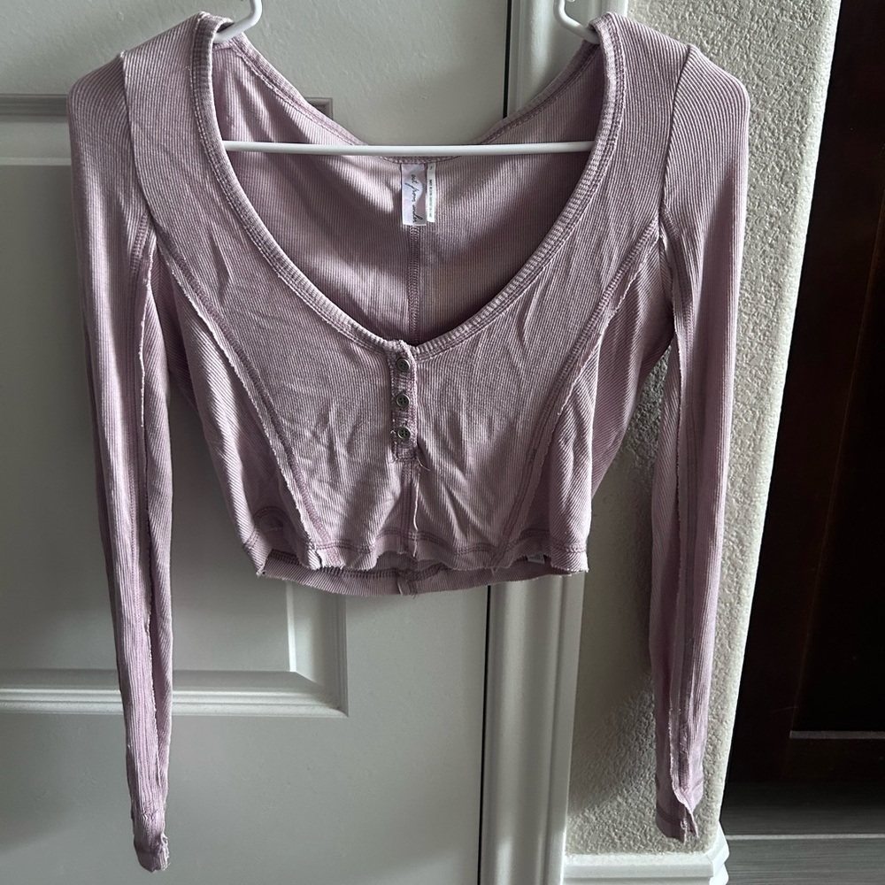 urban outfitters out from under purple long sleeve